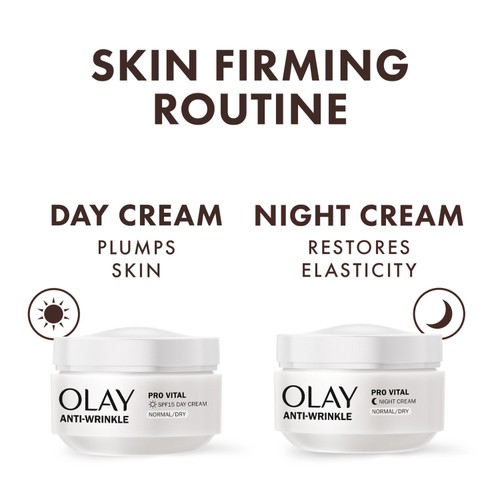 Olay Anti-Wrinkle Pro Vital Moisturiser Day Cream Mature Skin