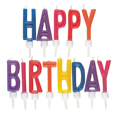 Happy Birthday Candles