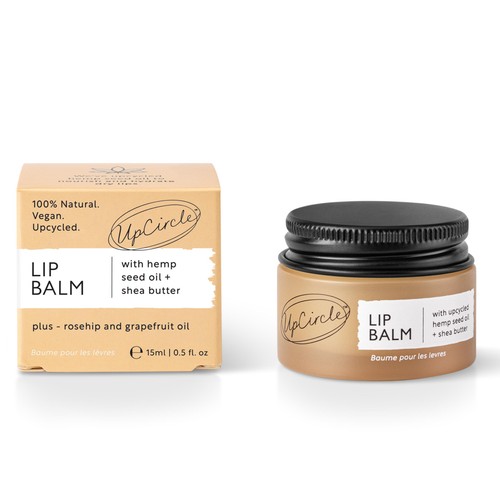 UpCircle Lip Balm with Hemp Seed Oil + Shea Butter