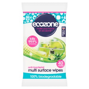 Ecozone Anti Bacterial Multi Surface Wipes