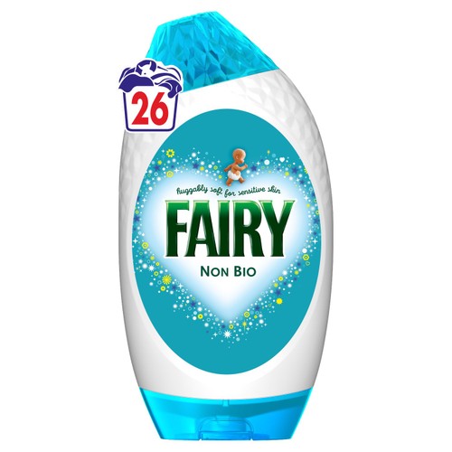 Fairy Non-Bio Washing Liquid Gel For Sensitive Skin 26 Washes