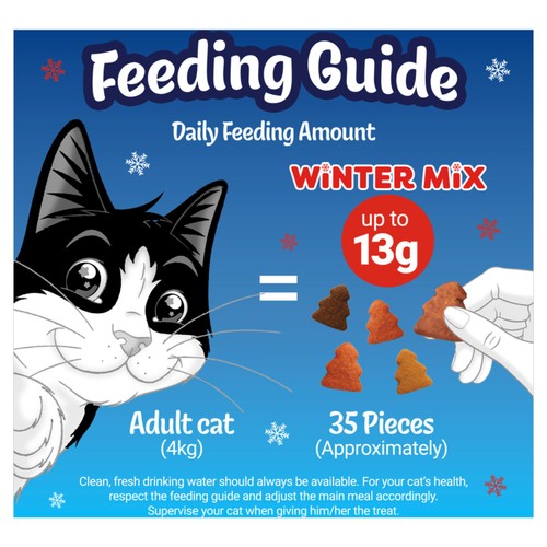 Felix Winter Mix Festive Turkey & Cranberry Cat Treats 60g
