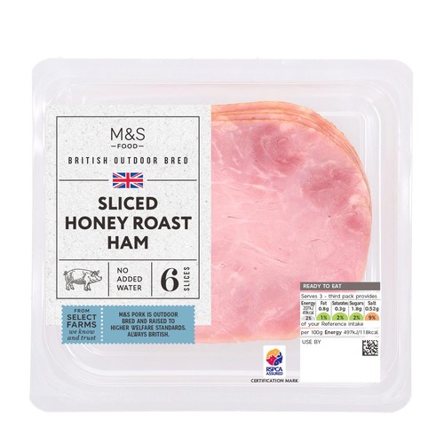 M&S British Sliced Honey Roast Ham