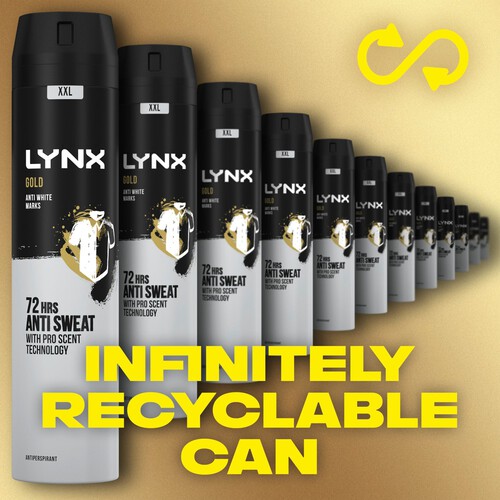 Lynx Gold Anti-Perspirant Deodorant Ocado