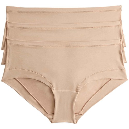 M&S Womens Flexifit Modal Low Rise Shorts, 8, Opal