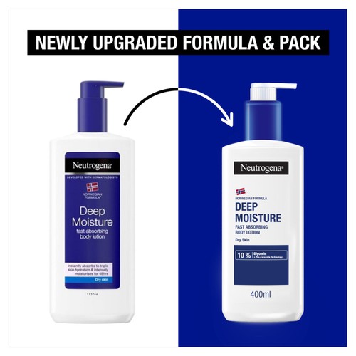 Neutrogena Deep Moisture Fast Absorbing Body Lotion