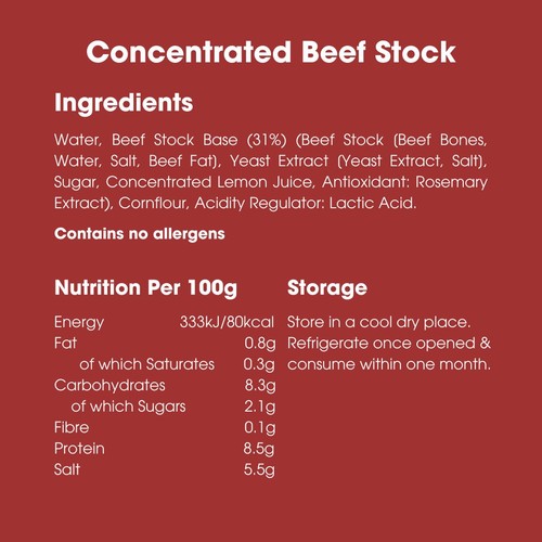 Bay's Kitchen Concentrated Beef Stock