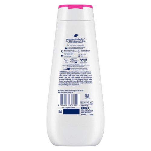 Dove Advanced Replenishing Body Wash with Dragon Fruit & Coconut Cream