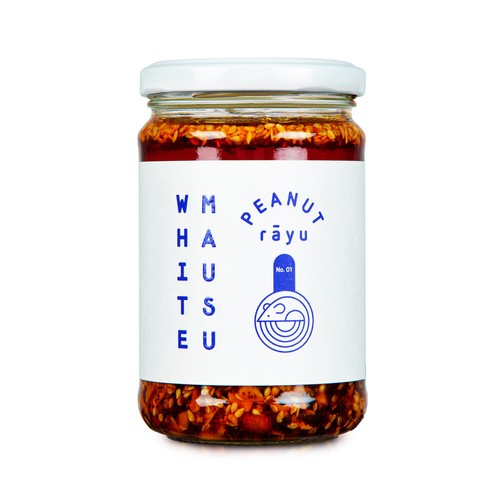 White Mausu Peanut Rayu Chilli Oil