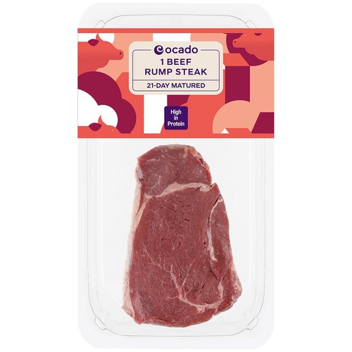 Ocado 1 Beef Rump Steak