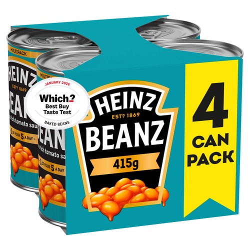 Heinz Tinned Baked Beans in Tomato Sauce 