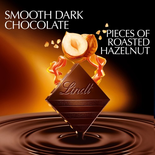 Lindt Excellence Caramelised Hazelnut Dark Chocolate Bar