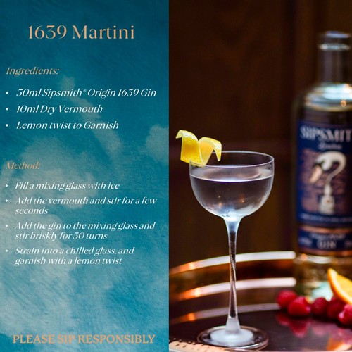 Sipsmith Origin 1639 Gin