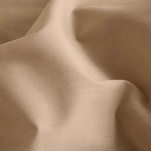 M&S Cotton Rich Bedding Set, Single, Biscuit
