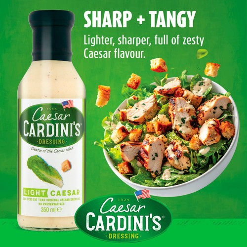 Cardini's Light Caesar Salad Dressing