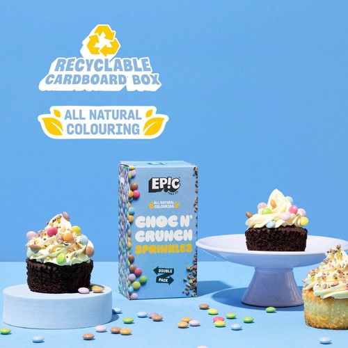 Epic Choc n Crunch Cake Sprinkles