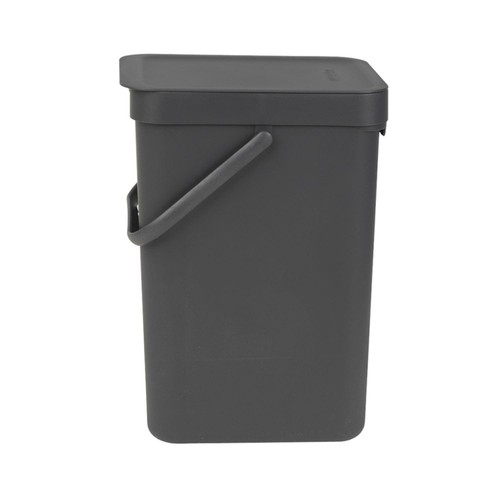 Brabantia Sort & Go Waste Bin  Grey 12L