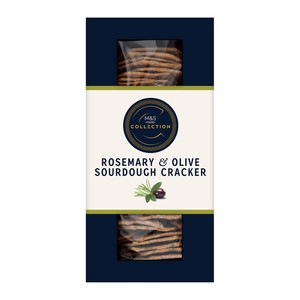 M&S Collection Rosemary & Olive Crackers