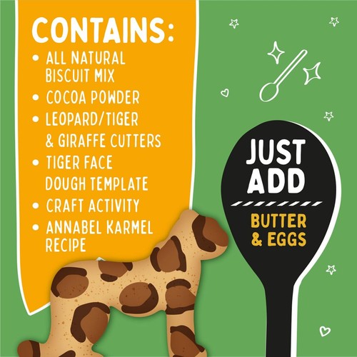 Craft & Crumb Be Wild Biscuits Bake & Craft Kit