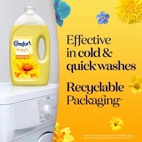 Comfort Fresh Sunshiny Days Fabric Conditioner 80 Washes