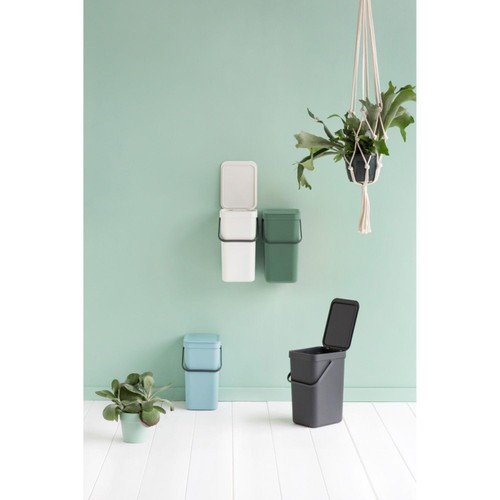 Brabantia Sort & Go Waste Bin  Grey 12L