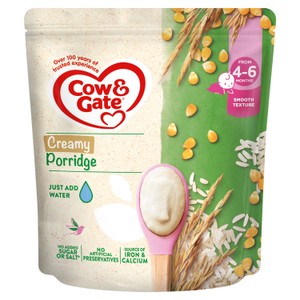 Cow Gate Creamy Porridge Baby Cereal 4-6+ Months Ocado