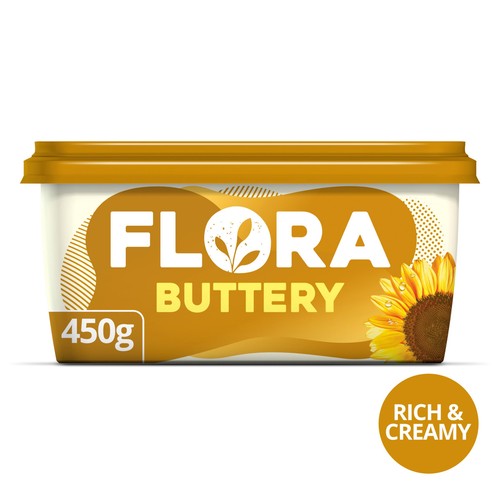 from Sweden*FLORA*Butter case・* Flora Buttery Spread with Natural Ingredients - Ocado