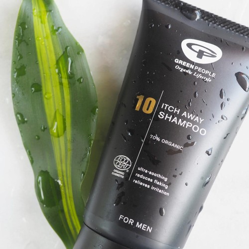 Green People Organic Men's Itch Away Shampoo, Vegan