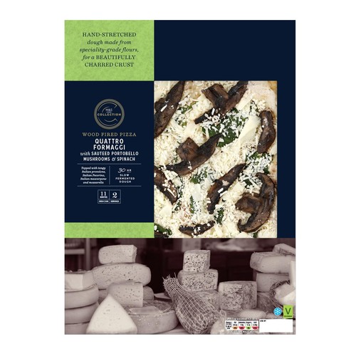 M&S Collection Quattro Formaggi Pizza