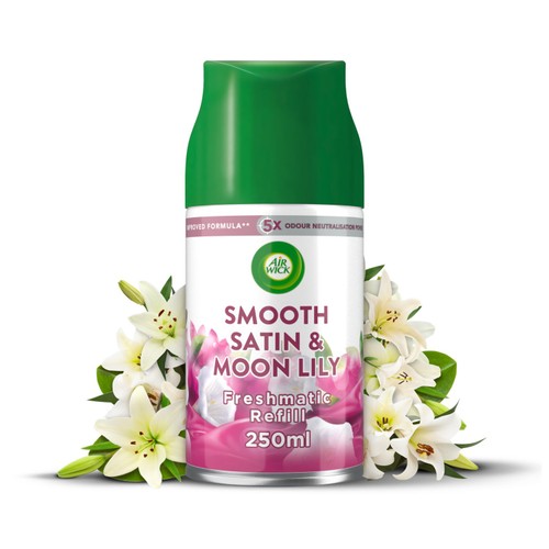 Airwick Smooth Satin & Moon Lily Freshmatic Refill