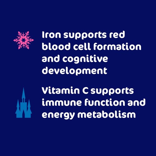 Haliborange Disney Frozen Iron & Vit C Blackcurrant