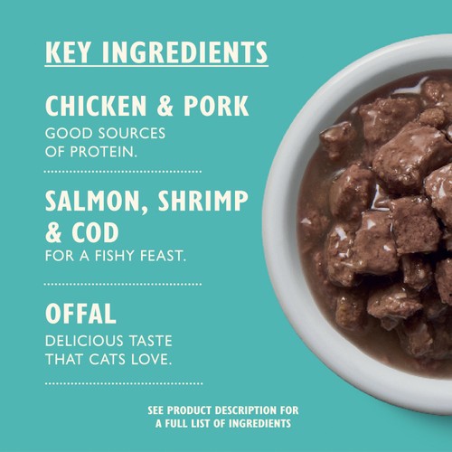 Lily's Kitchen Chicken & Ocean Fish Tasty Cuts in Gravy for Kittens