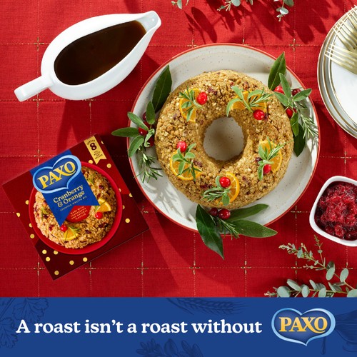 Paxo Cranberry and Orange Stuffing Wreath Kit