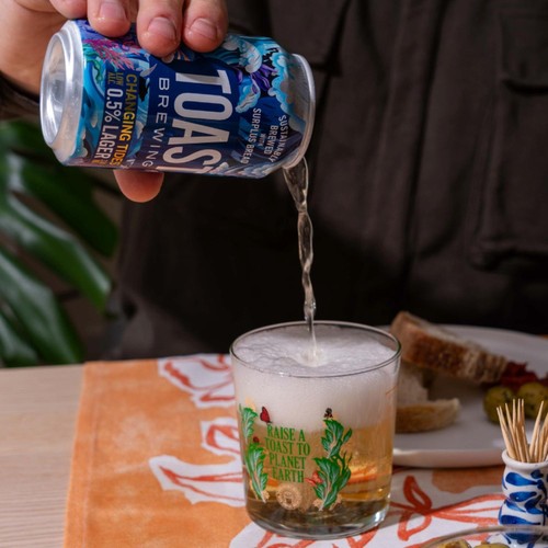 Toast Brewing Changing Tides 0.5% Lager