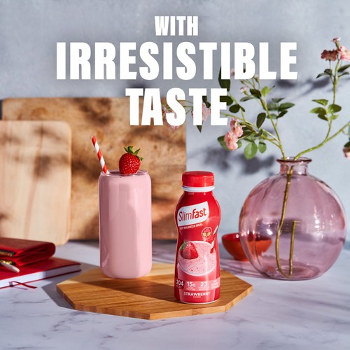 SlimFast Strawberry Milkshake Multipack