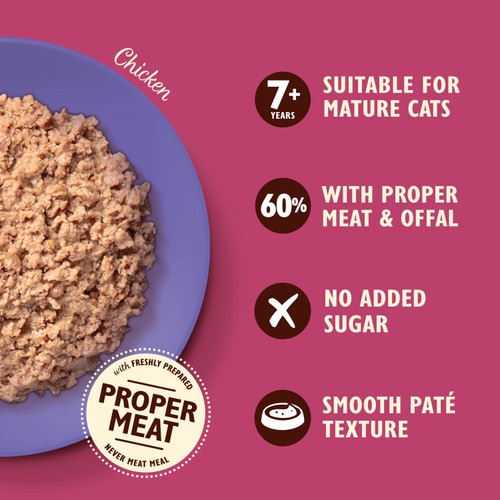 Lily's Kitchen Cat Mature Smooth Chicken Pate
