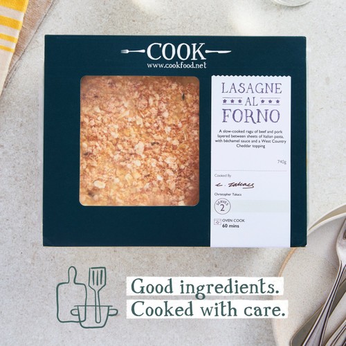 COOK Lasagne Al Forno for 2