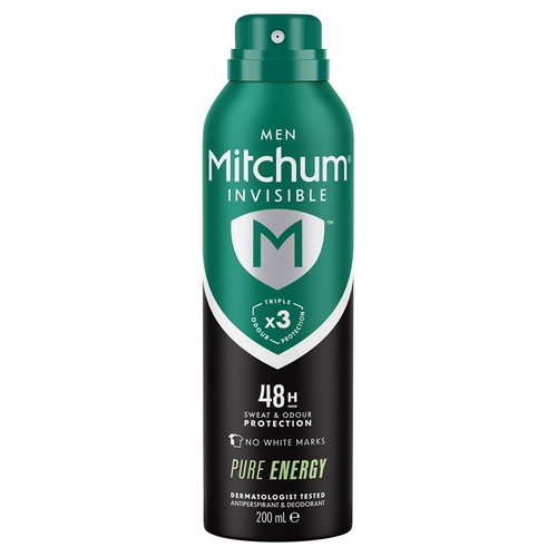Mitchum Men Invisible Pure Energy Anti-Perspirant Deodorant