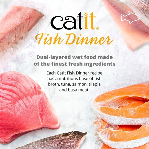 Catit Fish Dinner Variety Pack