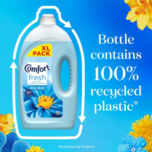 Comfort Fresh Blue Skies Fabric Conditioner 80 Washes