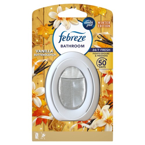 Febreze Vanilla Butterscotch Air Freshener Bathroom Gel