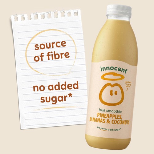Innocent Pineapples Bananas & Coconuts Smoothie 