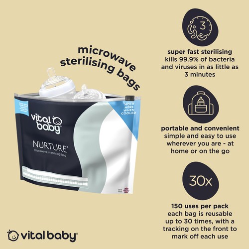 Vital Baby Microwave Sterilising Bags