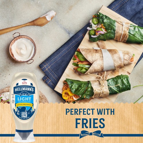 Hellmann's Light Squeezy Mayonnaise 