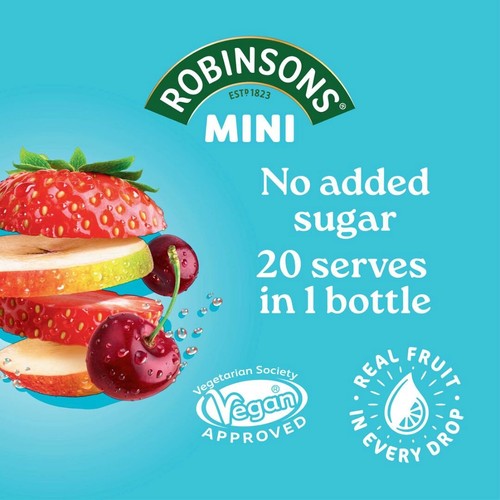 Robinsons Mini Summer Fruits No Added Sugar