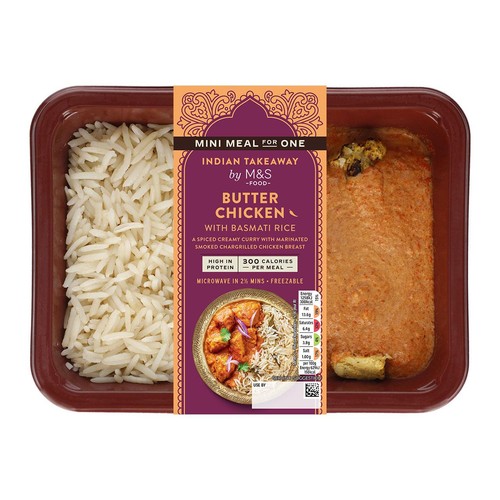 M&S Butter Chicken with Basmati Rice Mini Meal