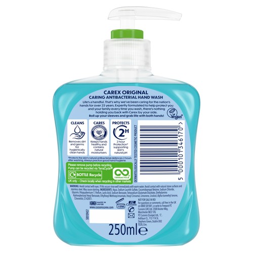 Carex Original Antibacterial Handwash