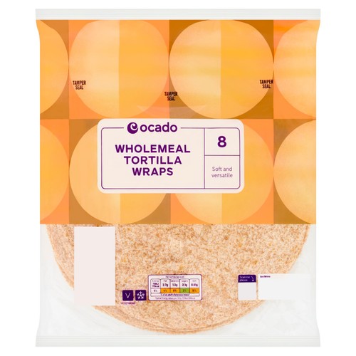 Ocado Wholemeal Tortilla Wraps