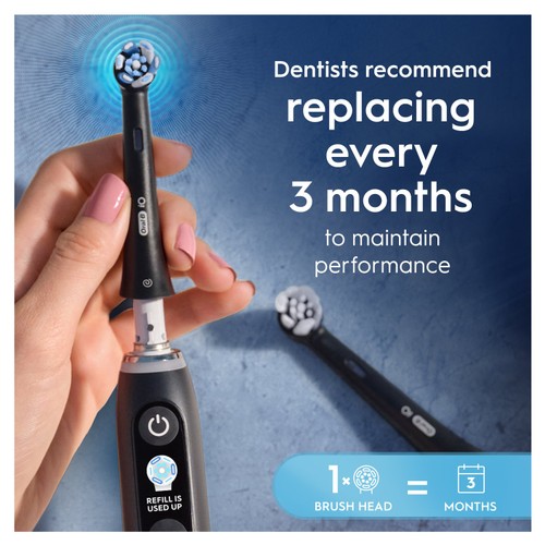 Oral-B Io Ultimate Clean Black Electric Toothbrush Heads