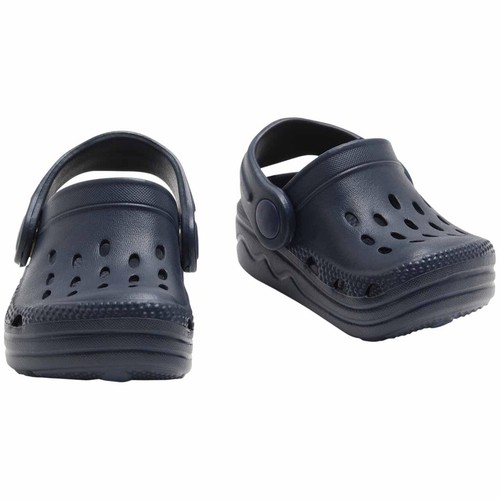 M&S Kids Plain Holiday Clog, 11S, Indigo